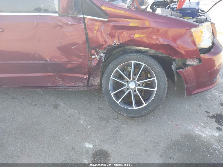 2017 Dodge Grand Caravan Sxt VIN: 2C4RDGCG0HR615176 Lot: 43208084