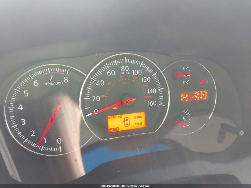 2011 Nissan Maxima 3.5 Sv VIN: 1N4AA5AP7BC835899 Lot: 43208093