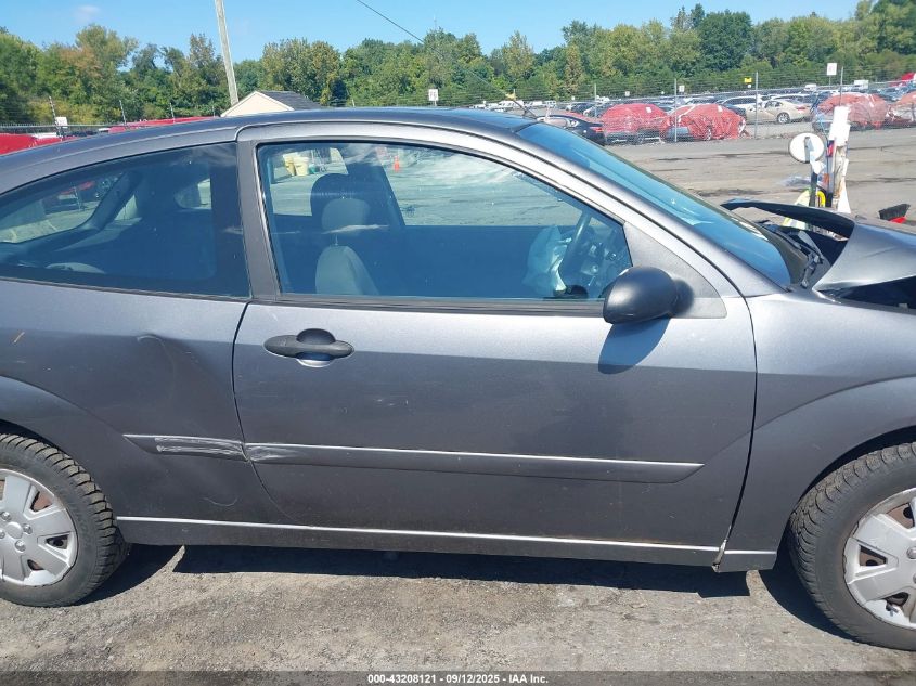 2006 Ford Focus Zx3 VIN: 1FAFP31N66W158257 Lot: 43208121