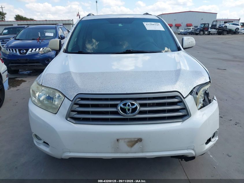 2010 Toyota Highlander Se V6 VIN: 5TDKK3EH2AS013138 Lot: 43208125