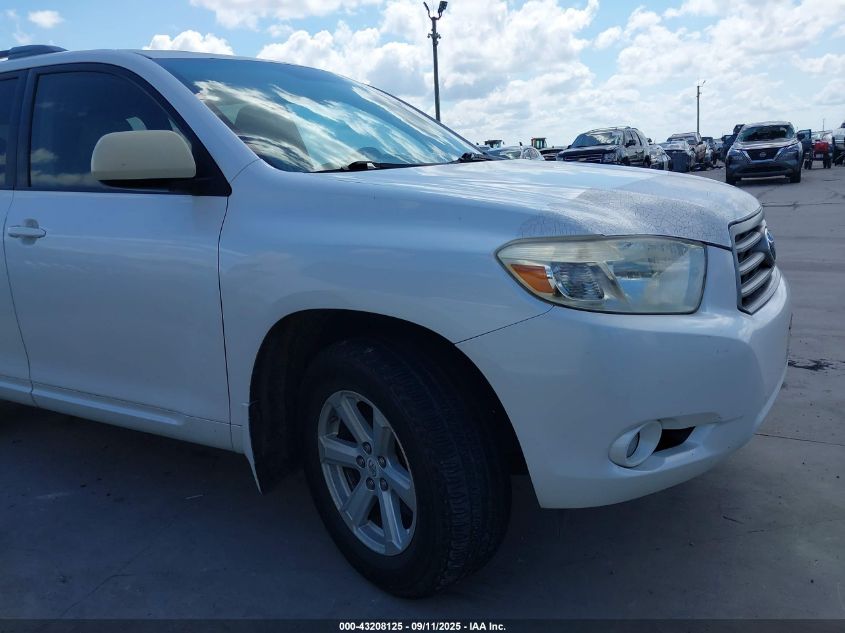 2010 Toyota Highlander Se V6 VIN: 5TDKK3EH2AS013138 Lot: 43208125