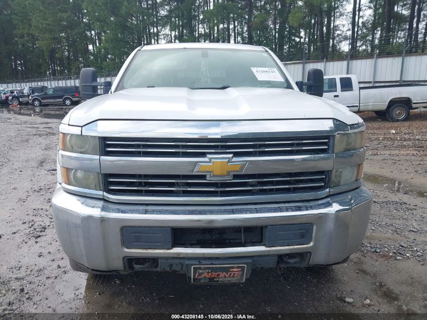2015 Chevrolet Silverado 2500Hd Wt VIN: 1GB2CUEG3FZ143319 Lot: 43208145