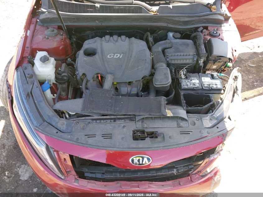 2014 Kia Optima Lx VIN: 5XXGM4A72EG272691 Lot: 43208149