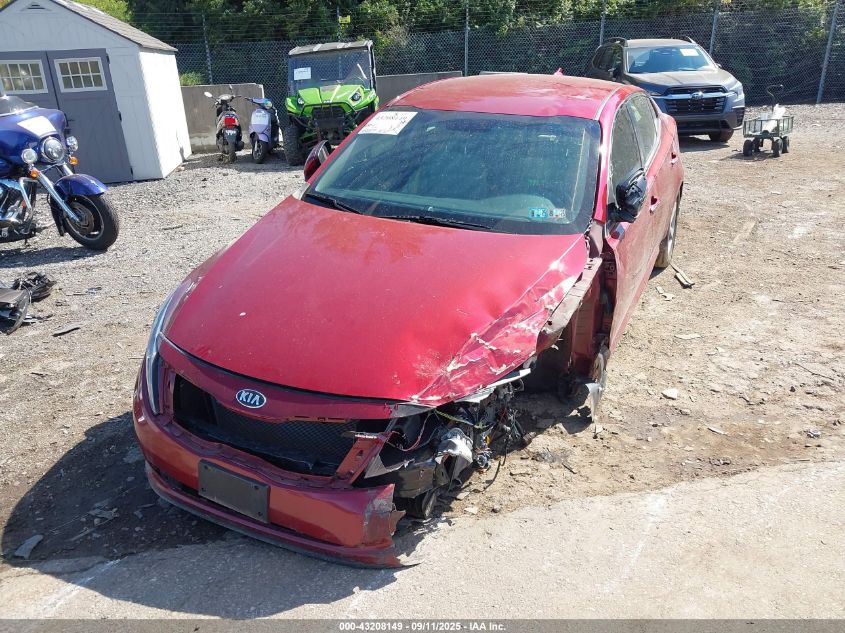 2014 Kia Optima Lx VIN: 5XXGM4A72EG272691 Lot: 43208149