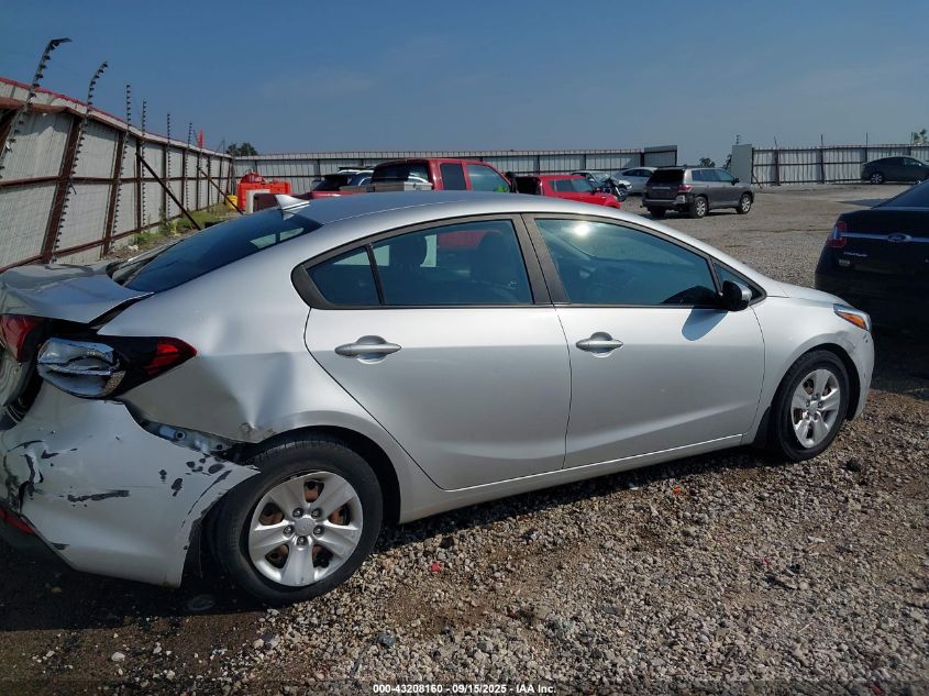 2017 Kia Forte Lx VIN: 3KPFL4A71HE062840 Lot: 43208160