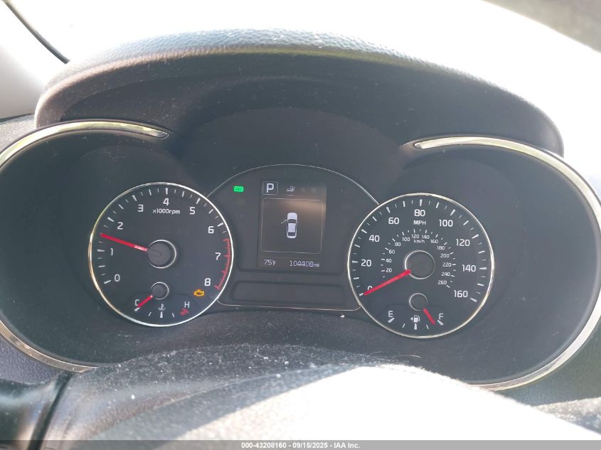 2017 Kia Forte Lx VIN: 3KPFL4A71HE062840 Lot: 43208160