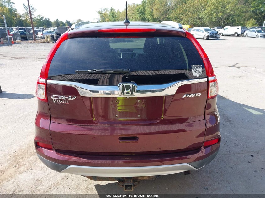 2015 HONDA CR-V EX-L - 2HKRM4H75FH626644