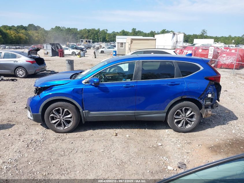 2021 Honda Cr-V Awd Ex-L VIN: 7FARW2H82ME033041 Lot: 43208210