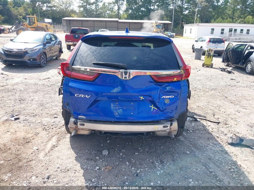 2021 Honda Cr-V Awd Ex-L VIN: 7FARW2H82ME033041 Lot: 43208210