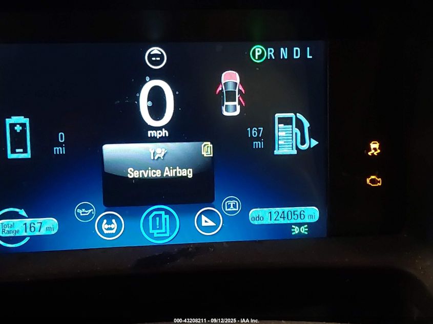 2012 Chevrolet Volt VIN: 1G1RB6E43CU110093 Lot: 43208211