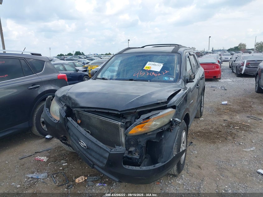 2009 Hyundai Santa Fe Gls VIN: 5NMSG73D89H313533 Lot: 43208222
