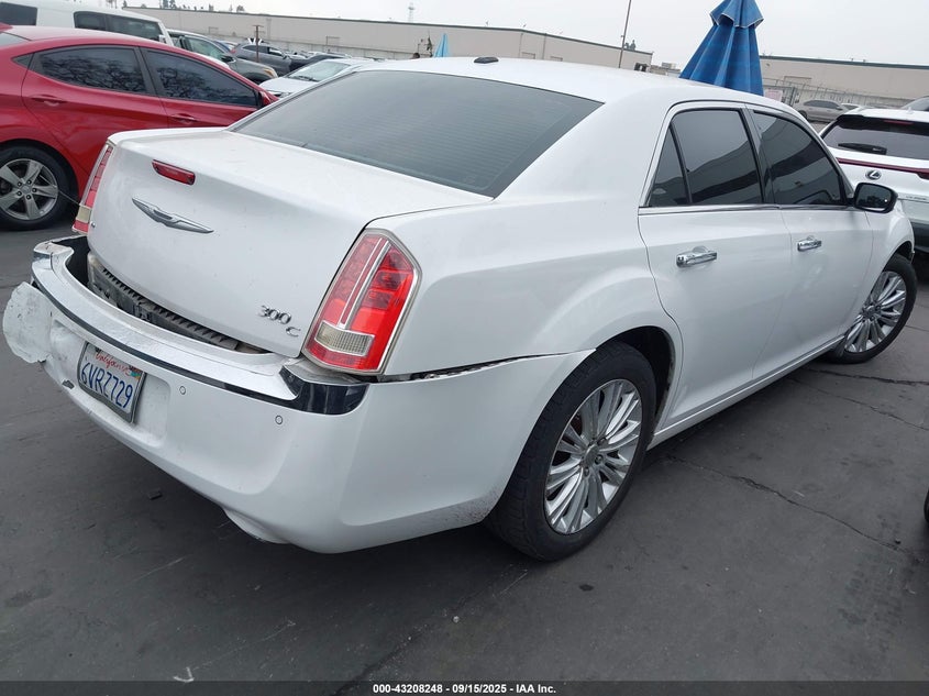 Vin: 2c3ccakg0dh539194, lot: 43702704, chrysler 300c awd 20134