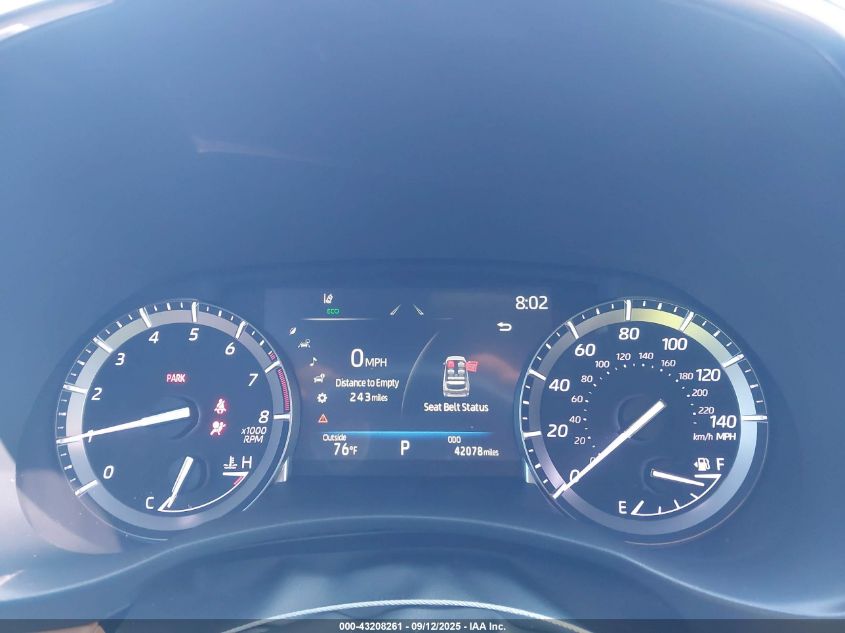 2022 Toyota Highlander Platinum VIN: 5TDFZRAH5NS111835 Lot: 43208261