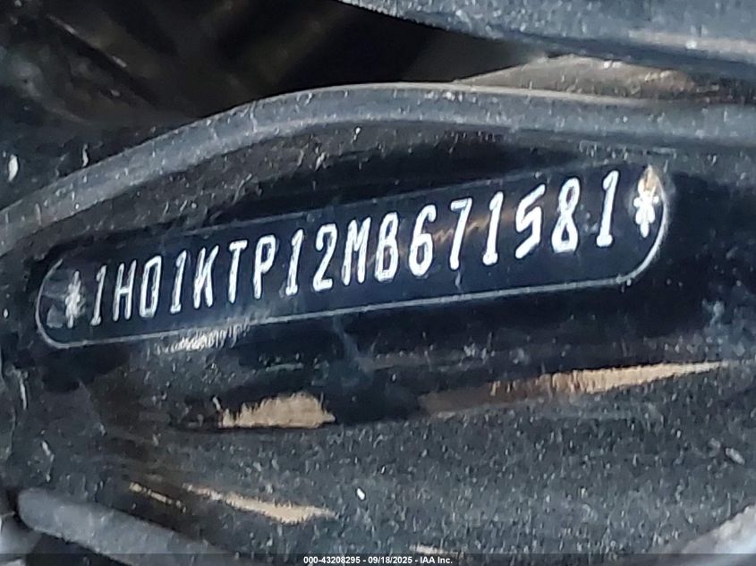 2021 Harley-Davidson Fltrxs VIN: 1HD1KTP12MB671581 Lot: 43208295