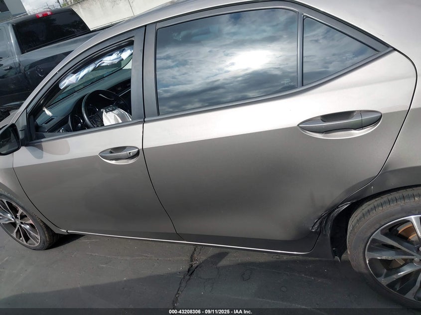 2017 Toyota Corolla Se VIN: 2T1BURHE5HC841184 Lot: 43208306