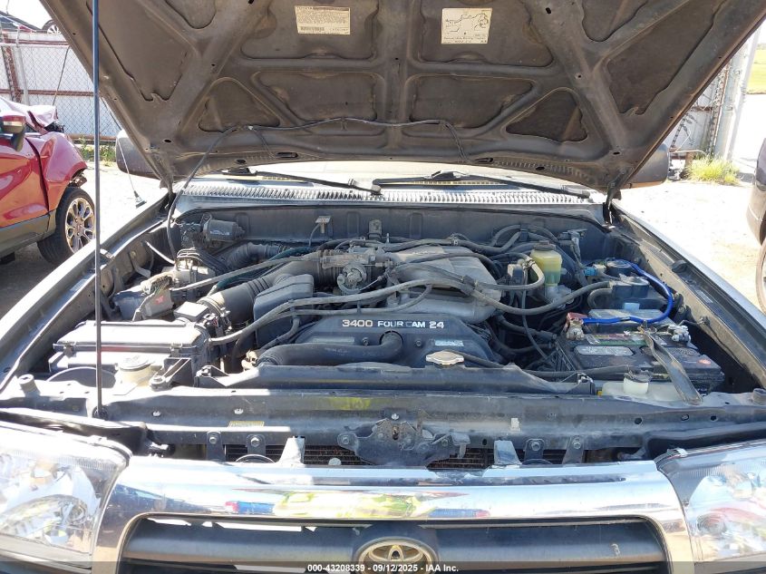 1997 Toyota 4Runner Sr5 V6 Limited VIN: JT3HN87R5V0128222 Lot: 43208339