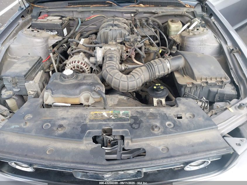 2006 Ford Mustang V6 VIN: 1ZVFT80N965123610 Lot: 43208359