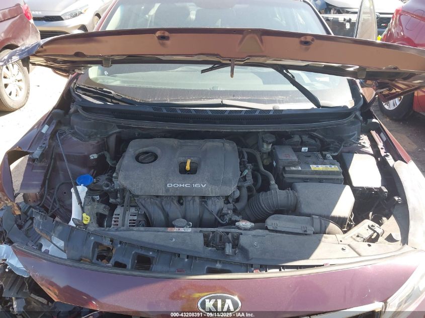 2017 Kia Forte Lx VIN: 3KPFK4A74HE067100 Lot: 43208391