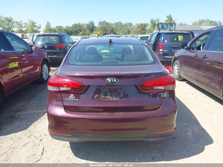 2017 Kia Forte Lx VIN: 3KPFK4A74HE067100 Lot: 43208391