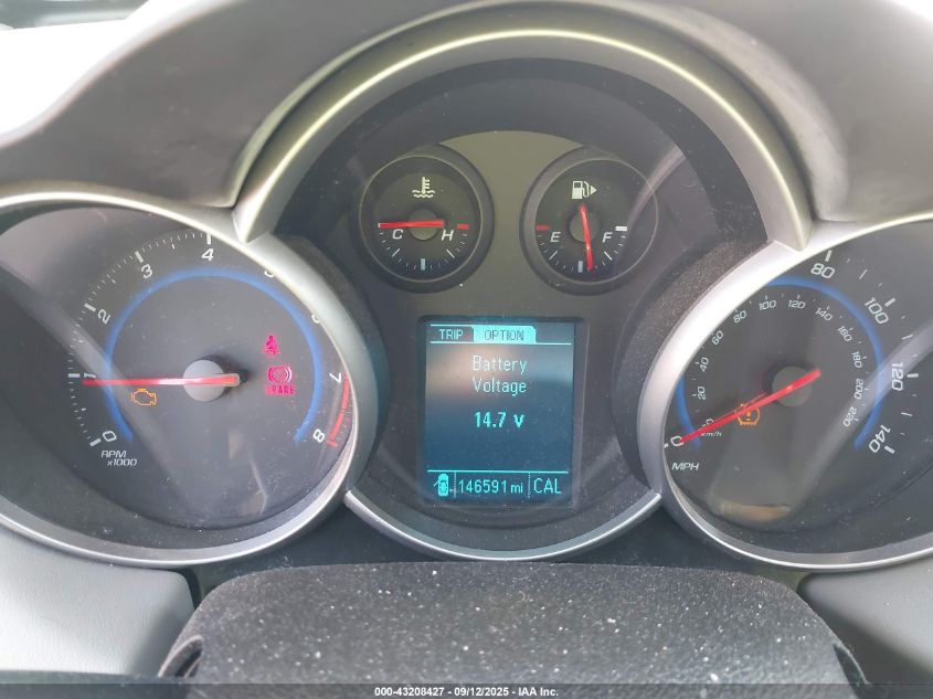 2016 Chevrolet Cruze Limited Ls Manual VIN: 1G1PB5SHXG7161328 Lot: 43208427