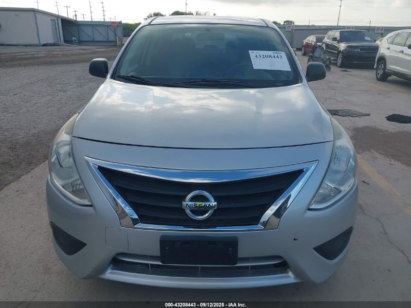 2015 Nissan Versa 1.6 S VIN: 3N1CN7AP7FL819783 Lot: 43208443
