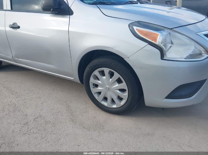 2015 Nissan Versa 1.6 S VIN: 3N1CN7AP7FL819783 Lot: 43208443