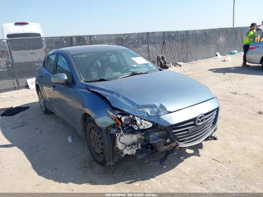 2014 MAZDA MAZDA3 I SPORT - JM1BM1K73E1187670