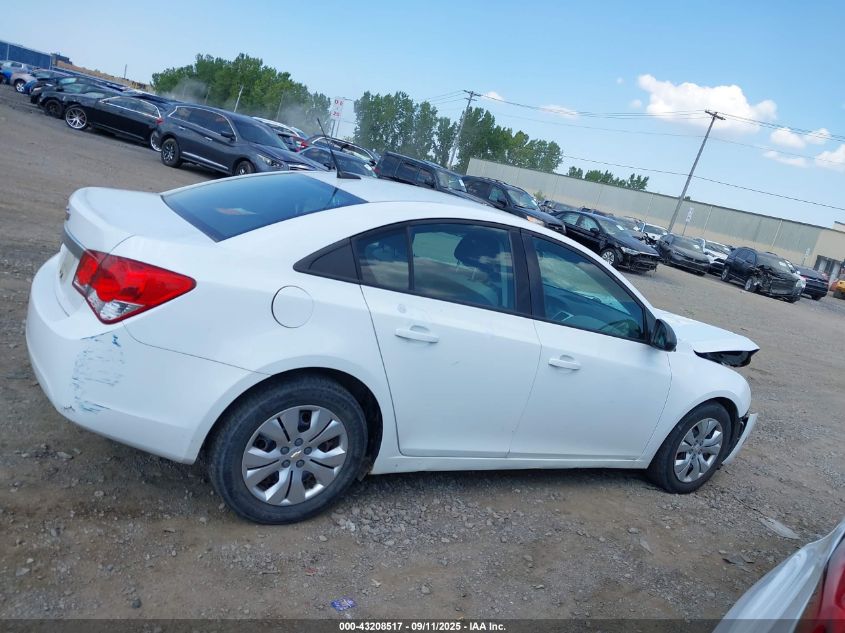 2014 Chevrolet Cruze Ls Auto VIN: 1G1PA5SG9E7189693 Lot: 43208517