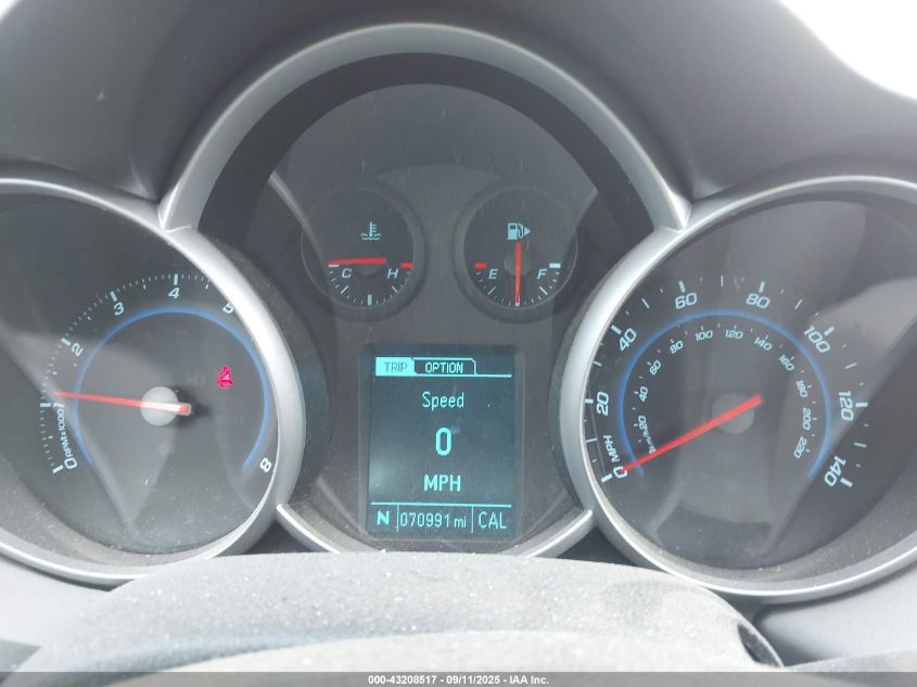 2014 Chevrolet Cruze Ls Auto VIN: 1G1PA5SG9E7189693 Lot: 43208517