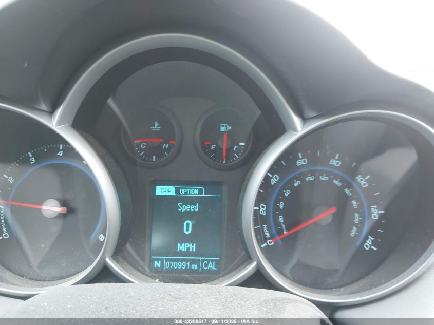 2014 Chevrolet Cruze Ls Auto VIN: 1G1PA5SG9E7189693 Lot: 43208517