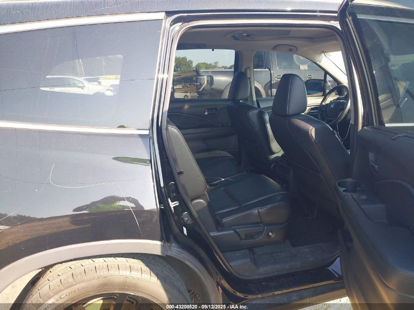 2016 Honda Pilot Touring VIN: 5FNYF5H9XGB007437 Lot: 43208520