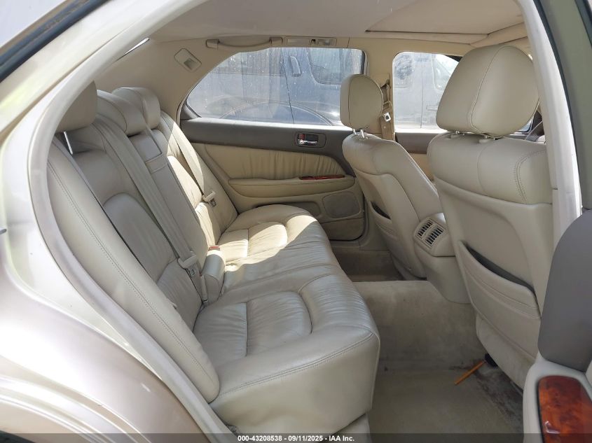 1998 Lexus Ls 400 400 VIN: JT8BH28F3W0131582 Lot: 43208538