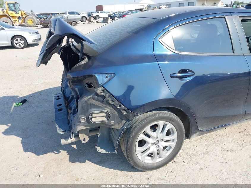 2017 Toyota Yaris Ia VIN: 3MYDLBYV1HY169662 Lot: 43208543