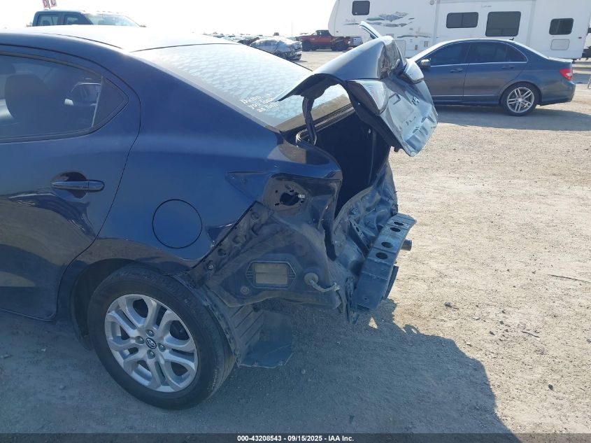 2017 Toyota Yaris Ia VIN: 3MYDLBYV1HY169662 Lot: 43208543