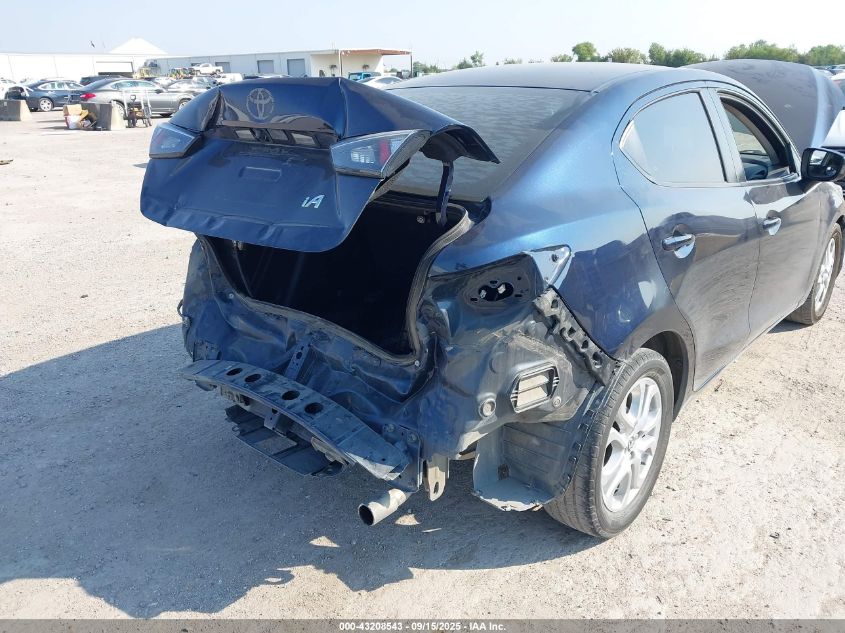 2017 Toyota Yaris Ia VIN: 3MYDLBYV1HY169662 Lot: 43208543