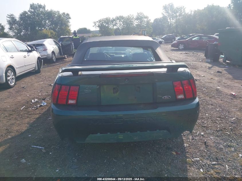 2001 Ford Mustang VIN: 1FAFP44431F154216 Lot: 43208544