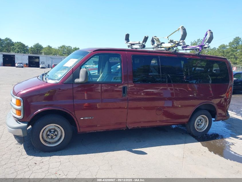 2000 Chevrolet Express VIN: 1GCEG15W8Y1215569 Lot: 43208587