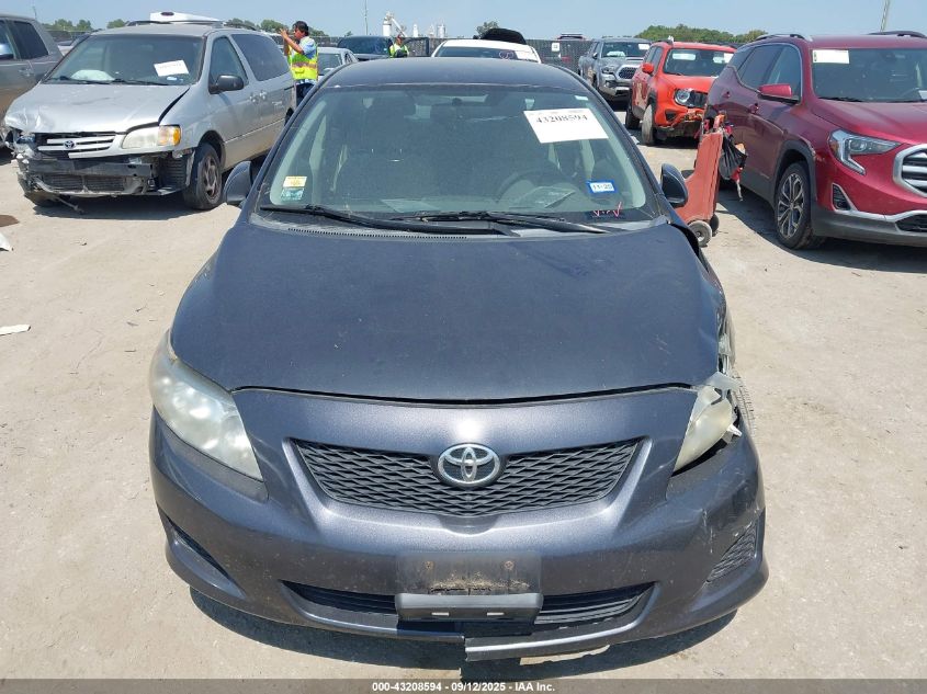 2010 Toyota Corolla Le VIN: 1NXBU4EE2AZ203440 Lot: 43208594