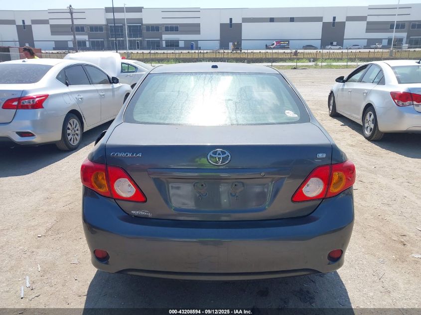 2010 Toyota Corolla Le VIN: 1NXBU4EE2AZ203440 Lot: 43208594