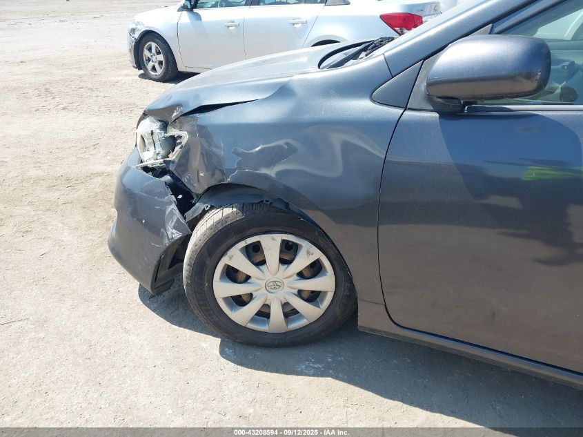 2010 Toyota Corolla Le VIN: 1NXBU4EE2AZ203440 Lot: 43208594