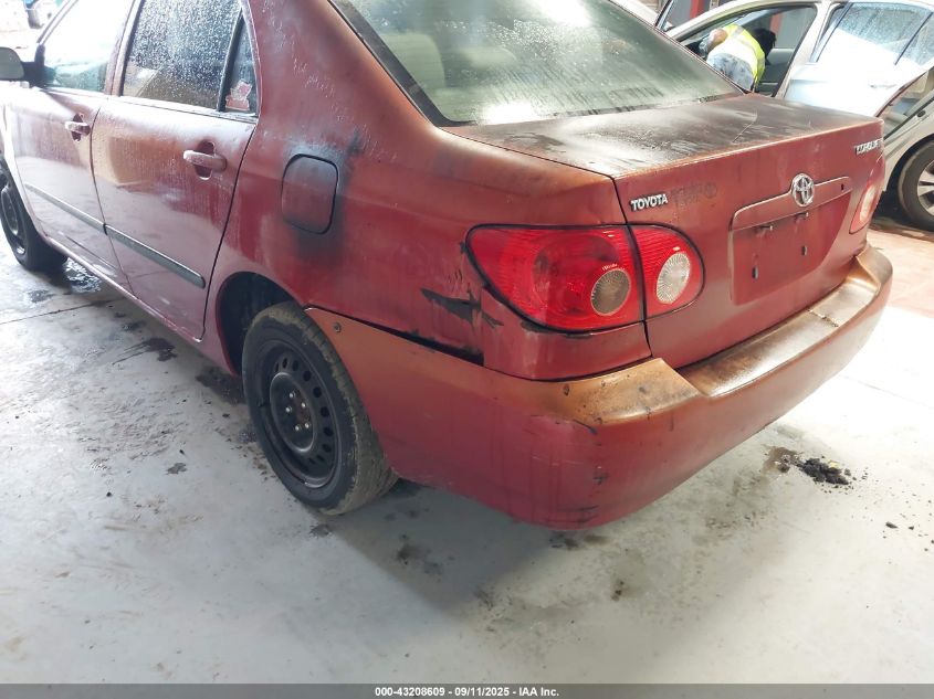 2005 Toyota Corolla Ce VIN: 2T1BR32E95C379974 Lot: 43208609