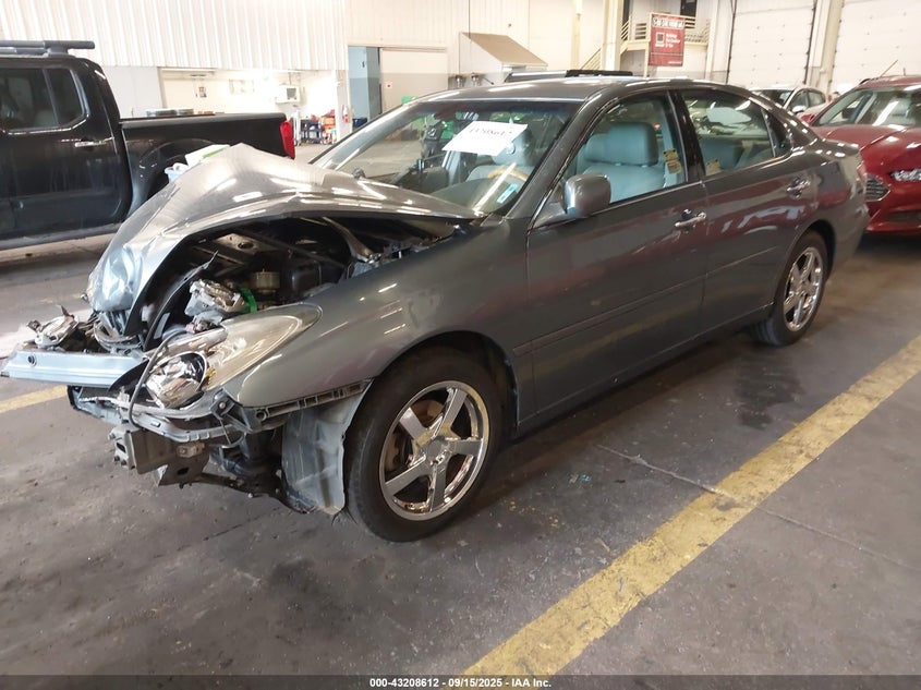 2006 Lexus Es 330 grey sedan gasoline JTHBA30G165158748 photo #3
