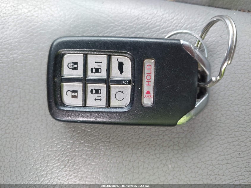 2019 Honda Odyssey Ex-L VIN: 5FNRL6H77KB012816 Lot: 43208617