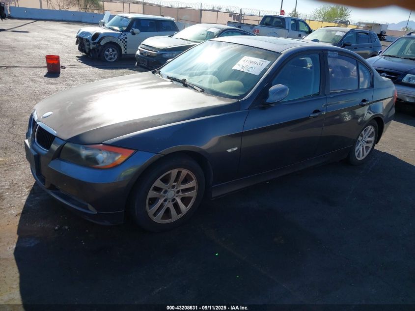2007 BMW 328I VIN: WBAVA33557KX78544 Lot: 43208631