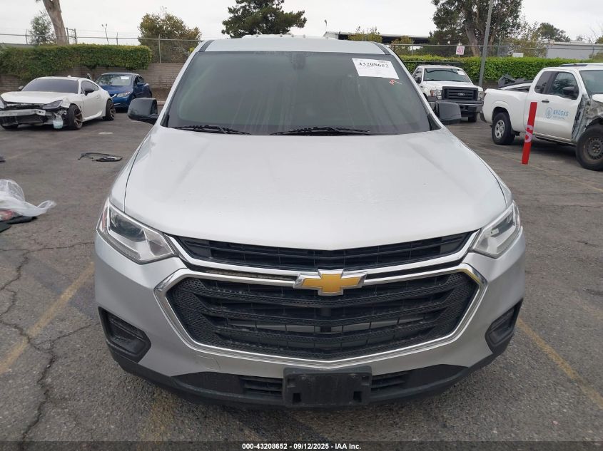 2018 Chevrolet Traverse Ls VIN: 1GNERFKW6JJ259157 Lot: 43208652