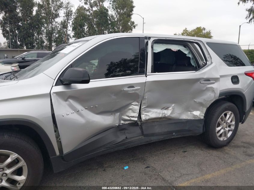 2018 Chevrolet Traverse Ls VIN: 1GNERFKW6JJ259157 Lot: 43208652