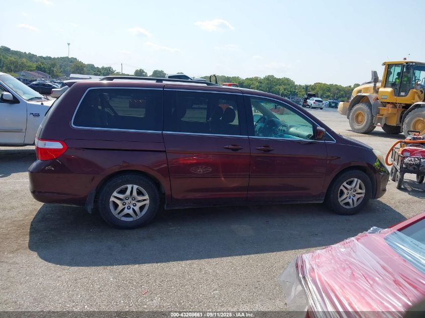 2007 Honda Odyssey Ex VIN: 5FNRL38477B068119 Lot: 43208661