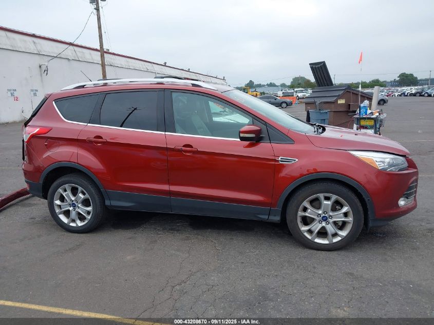 2014 Ford Escape Titanium VIN: 1FMCU9J90EUC37067 Lot: 43208670