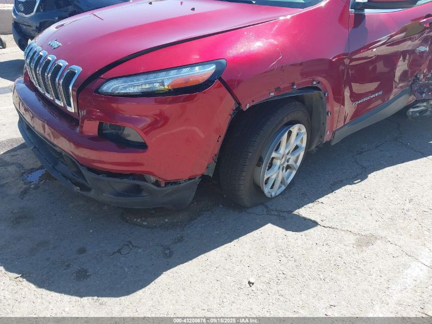 2014 Jeep Cherokee Latitude VIN: 1C4PJLCS8EW106307 Lot: 43208676