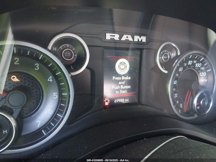 2019 Ram 1500 Big Horn/Lone Star 4X2 6'4 Box VIN: 1C6RREBTXKN827809 Lot: 43208699